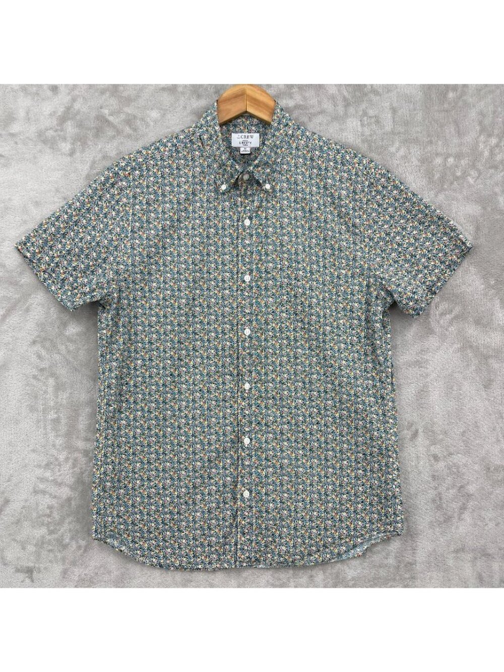J. Crew Liberty of London Slim Fit Allover Floral Print Button Down Shirt